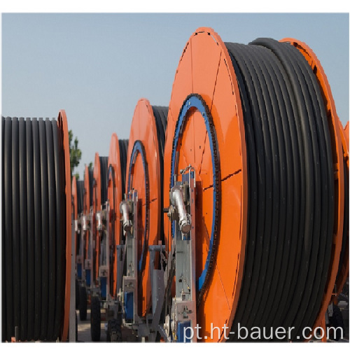 Viajante do sistema de irrigação do carretel de mangueira Bauer